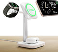 ESR for 3 in 1 Wireless Charging Station Certified Apple Watch Charger 15W MagSafe Charger Stand for iPhone Wireless Charger for Multiple Devices iPhone 17/16/15/14/13 Watch AirPods White