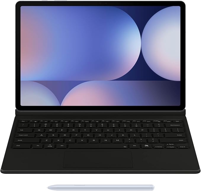 SAMSUNG Galaxy Tab S10+ Book Cover Keyboard AI Key Detachable Platform PC-Like Experience Adjustable Viewing Angles Wireless Keyboard Sharing US Version Black