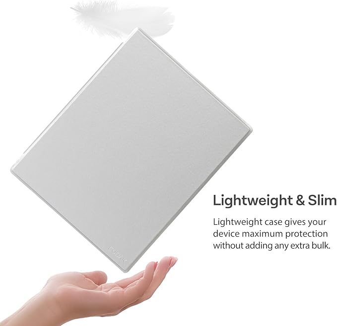 CoBak Case for Remarkable 2 Paper Tablet - Lightweight and Protective Book Folio Cover with Built-in Pen Holder - for 10.3 2020 ReleasedSilver