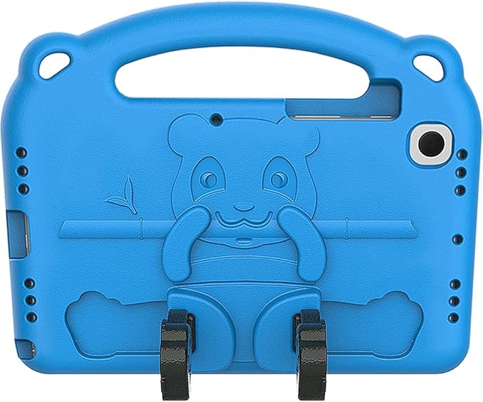SaharaCase Teddy Bear KidProof Case for Samsung Galaxy Tab A8 10.5 Inch (2021) [Shockproof Bumper] Rugged Child Protection Antislip Integrated Kickstand (Blue)