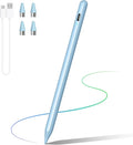 Stylus Pens for Touch Screen DRYMOKINI Stylist Pen Compatible for Android and iOS Tablet/Phones Rechargeable Universal Stylus Pencil Compatible for A-pple/i-Pad/Phone Tablet Blue