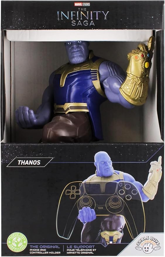 Exquisite Gaming Marvel Thanos Phone Stand and Controller Holder - Licensed