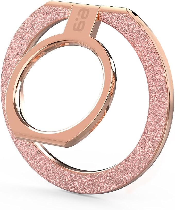 Chrome Rose Gold Pink Glitter