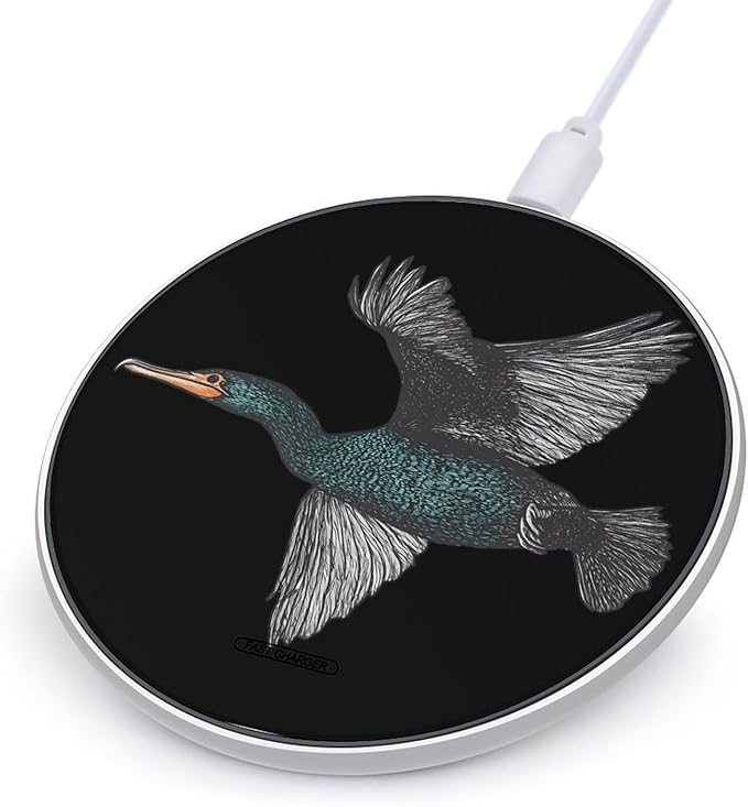 Flying Cormorant Phone Charger Magnetic Charging Pad Anti-Slip with USB Cable