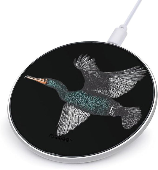 Flying Cormorant Phone Charger Magnetic Charging Pad Anti-Slip with USB Cable