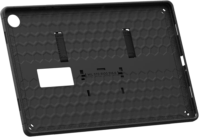 UAG Designed for Samsung Galaxy Tab A9 Plus Case 11 SM-X210 SM-X215 SM-X216 SM-X218 Scout w/Handstrap &amp Kickstand Black Rugged Military Dropproof Protective Cover by URBAN ARMOR GEAR