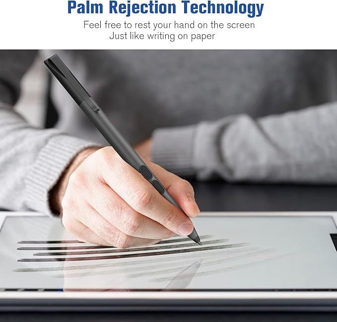 Stylus Pen for ASUS Touchscreen Devices Active Digital Pen with Ultra-Fine Tip 1024 Pressure Sensitivity Palm Rejection for Precision Drawing and Writing