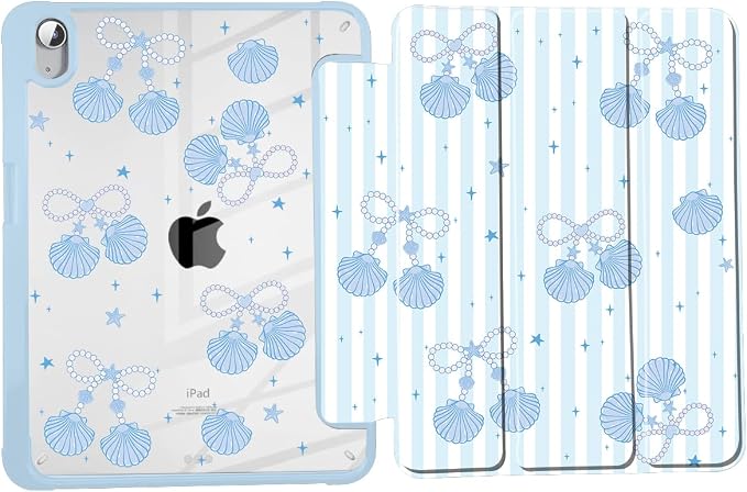 Blue Bow Seashells