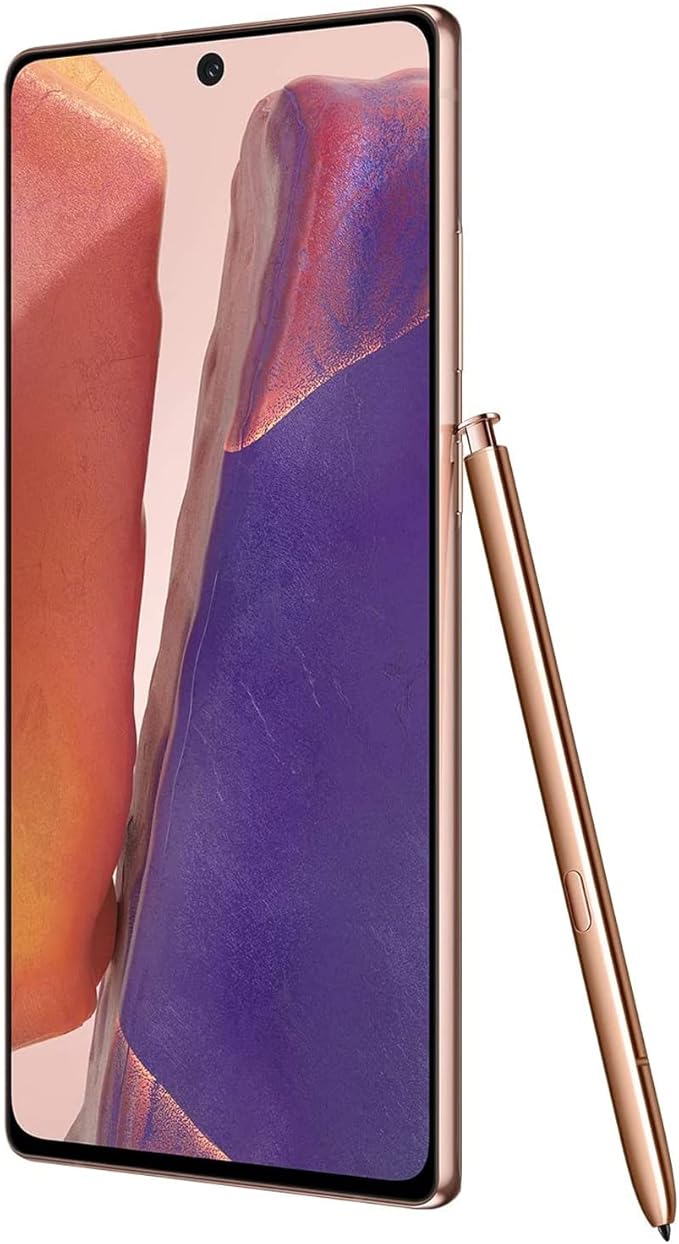 Galaxy Note 20 Stylus Pen with Bluetooth for Samsung Galaxy Note 20 Note 20 Ultra 5G(EJ-PN980BAEGUS) Note 20 S Pen Touch Stylus Pen Replacement (Mystic Bronze)
