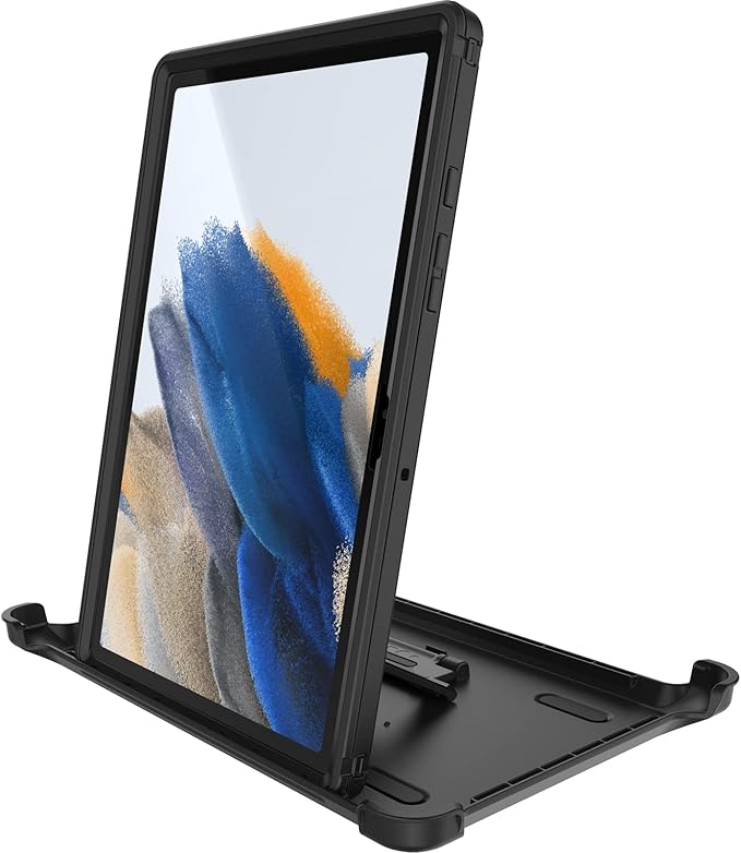 OtterBox DEFENDER SERIES SCREENLESS Case for Samsung Galaxy Tab A8 - BLACK (Non-retail/Ships in Polybag) Rugged Durable Multi-Layer Protection