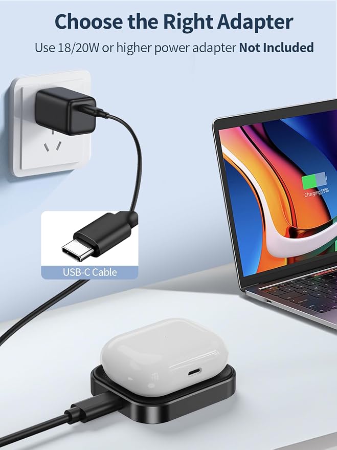 Aluminum(Black)-for AirPods