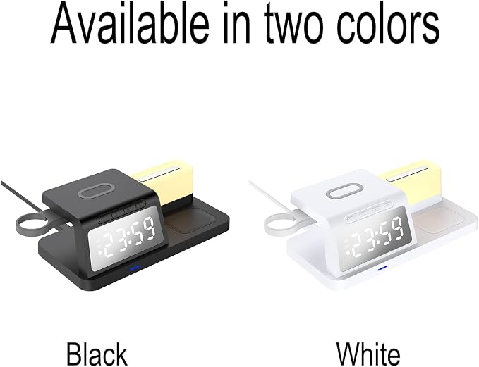 Multifunctional Alarm Clock Ht309 Black