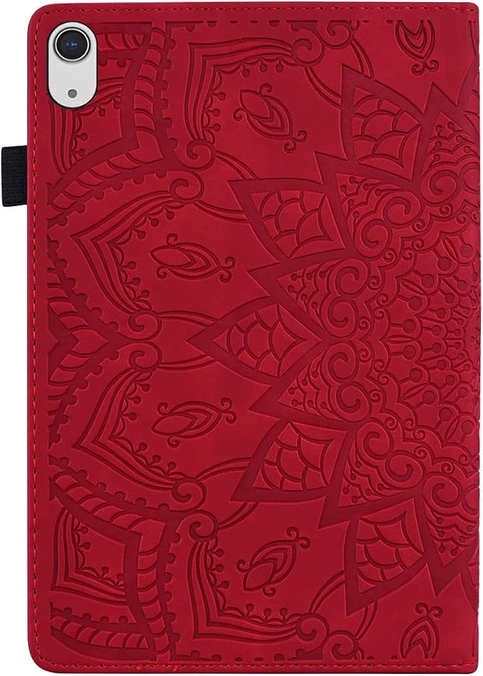 03# Red Paisley Flower