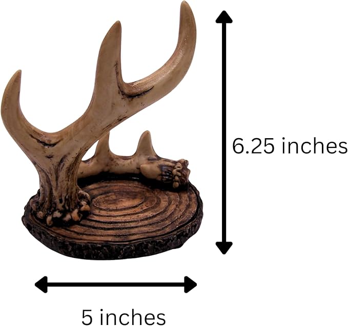 Wowser Deer Antler Cell Phone Stand Cell Phone Holder for Desk Holder for Night Stand