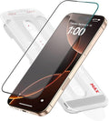 FLOLAB NanoArmour ONETIME MAX for iPhone 16 Pro Max Matte 3D Screen Protector Anti Glare 3D Tempered Glass PolarSpectra Anti-Rainbow Edge Reinforced Easy Install Dust-Free Scratch Resistant