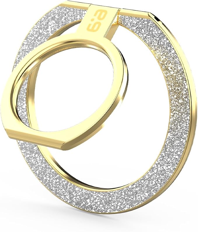 Gold with Silver Glitter