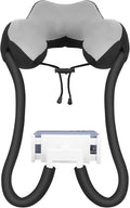 MoKo Neck Phone Holder Lazy Gooseneck Phone Pillow Holder Bracket 360° Rotate Phone Tablet Stand for 4-11 Device fits iPhone 17/17 Air/17 Pro/17 Pro Max iPhone 16/Pro/Pro Max/Plus iPhone 15/Pro