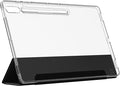 ZAGG Crystal Palace Folio Samsung Galaxy Tab S10+ / Tab S9+ Case – Crystal Clear Ultra-Slim 6.5ft Drop Protection Strengthened with Graphene Anti-Yellowing Stylus Holder Recycled Content