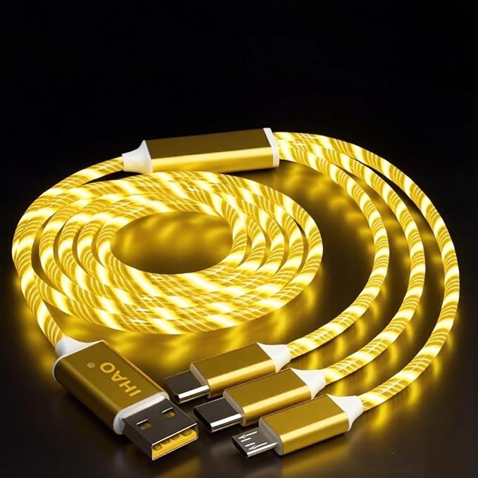 3in1 USB Cable Yellow