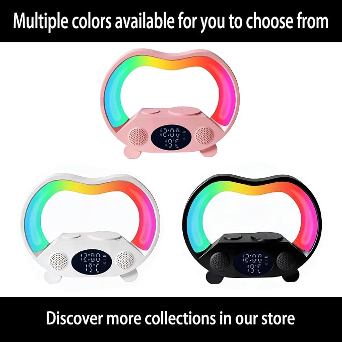 Multifunctional Alarm Clock Zs932 Pink