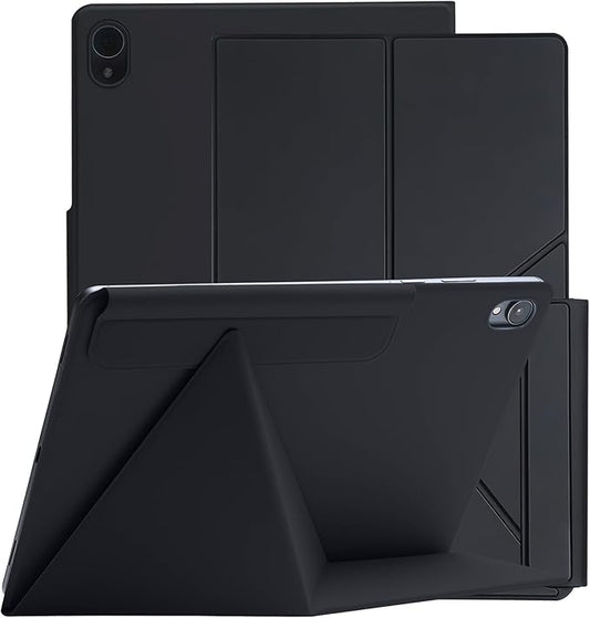 Magnetic Case for Samsung Galaxy Tab S11 (11) 2025 - Model SM-X730/SM-X736 Tablet with S-Pen Holder Auto Wake/Sleep Smart Tablet Cover Black