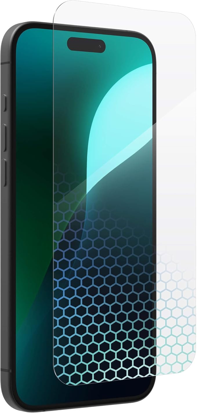 ZAGG - 5 Pack - InvisibleShield Glass XTR4 iPhone 16 Plus / 15 Plus Screen Protector - Blue-Light Filtration 11X Stronger Scratch &amp Smudge-Resistant Surface Anti-Reflective Technology (Ships in