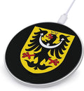 Znak Slezska Czech Republic Fast Portable Charger 10W Funny Graphic Phone Charging Pad with USB Cable