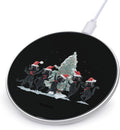 Christmas Tree Cat Dancing Phone Charger Magnetic Charging Pad Anti-Slip with USB Cable