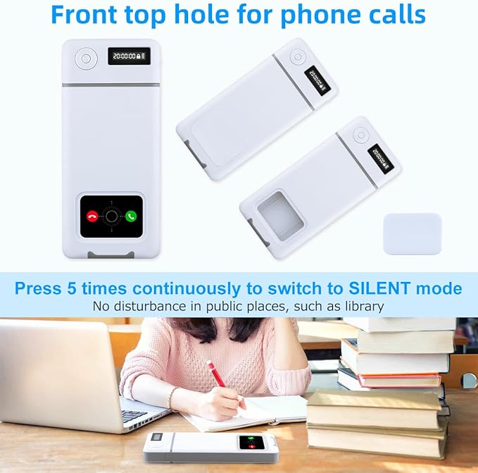 Phone Lock Box with TimerPhone Lock Box90 Days of Continuous UseQuiet Mode2 Charging PortsExcessive GamesMobile Phone Addiction