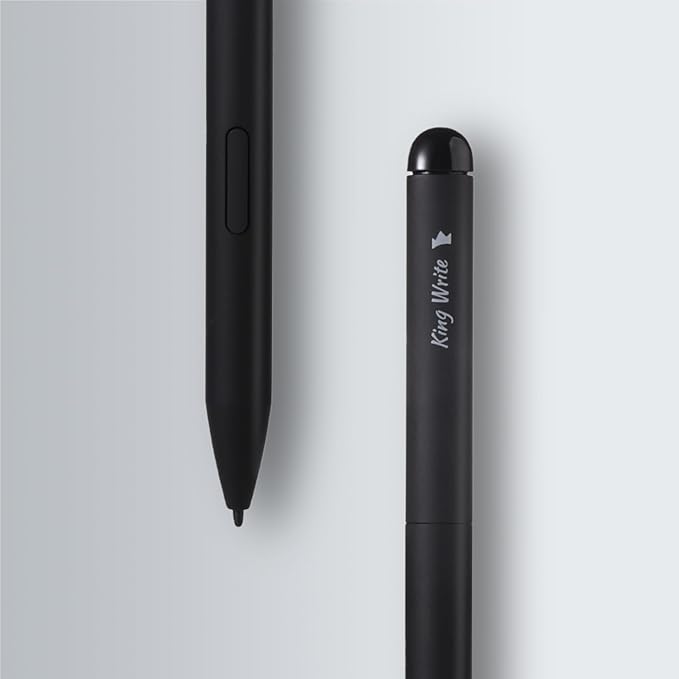MR05 EMR Stylus for Kindle Scribe/Remarkable 2 with Digital Eraser 4096 Pressure Sensitivity Palm Rejection Digital Pen for EMR Devices/Tablet with 10 Tips-Black