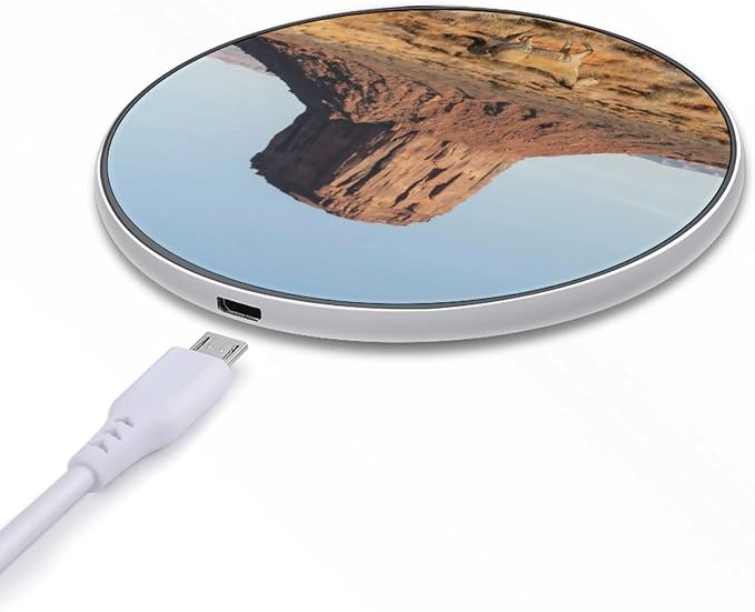 Horse Monoliths Valley Phone Charger Magnetic Charging Pad Anti-Slip with USB Cable