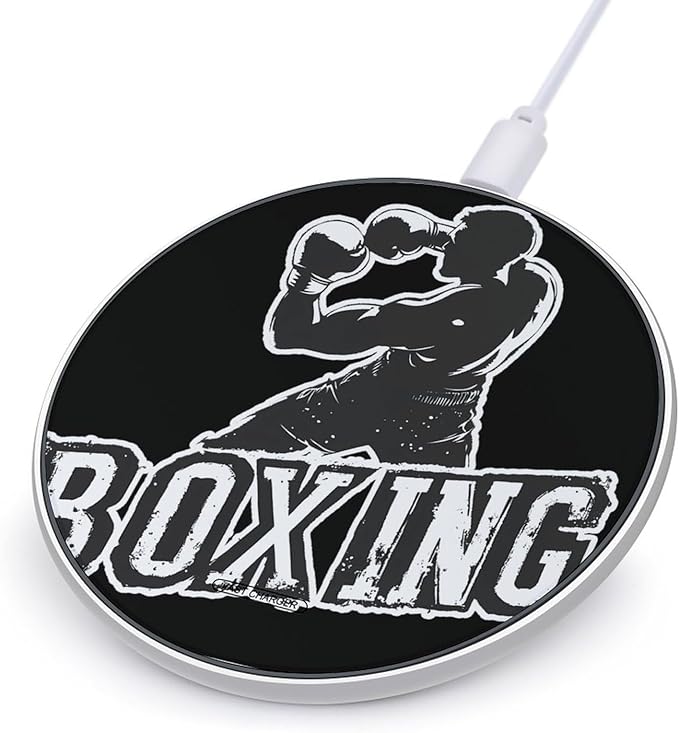 Boxing Boxer Phone Charger Magnetic Charging Pad Anti-Slip with USB Cable