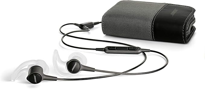 Bose SoundTrue Ultra in-ear headphones -compatible for Apple devices 741629-0010-cr Charcoal (Renewed)