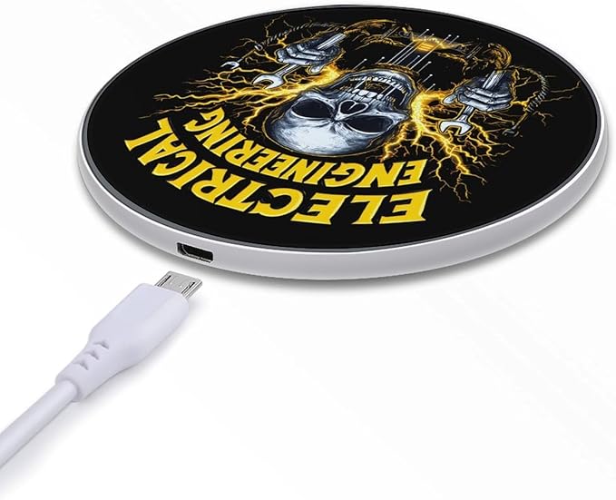 Electrical Engineering Phone Charger Magnetic Charging Pad Anti-Slip with USB Cable