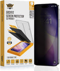 2-Pack Privacy Screen Protector for iPhone Air [6.5”] Anti-Spy Tempered Glass with Auto-Alignment Kit - Confidential Filter Bubble-Free Case-Friendly