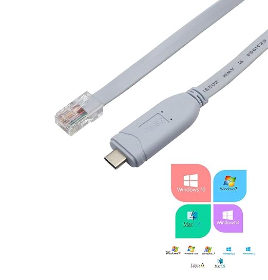 USB-C to rj45 1.8m
