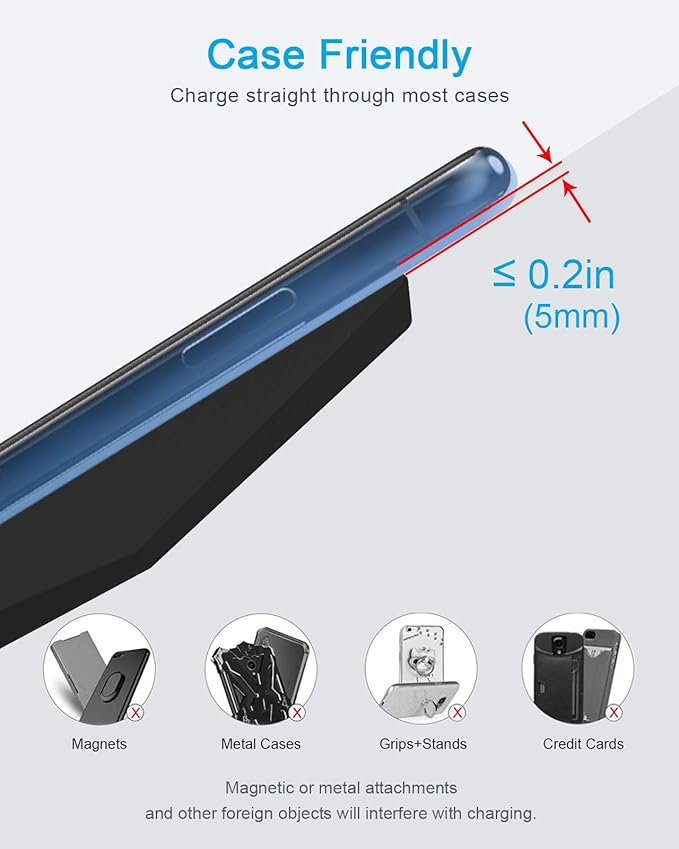 Fast Wireless Charging Stand Equipped with PD 30W Adapter High Speed Universal Charger with Extra USB-A Port Compatible with iPhone 17/16/15/14/13/12/11 for Samsung Galaxy S26/S25/S24/S23/S22