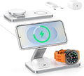 3-in-1 Charging Station for Samsung Magnetic Fast Wireless Charger Stand Compatible with MagSafe for Galaxy S26/S25/S24/S23/Z Fold/Flip Series Galaxy Watch Ultra/8/7/6/5 Galaxy Buds Pro/4//3/2
