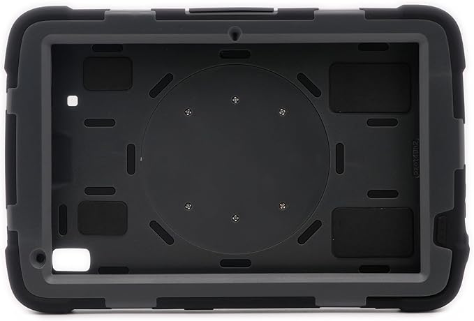 Protective Case for Zebra ET40 ET45 10 Inch Tablet Only Military Grade Shockproof Rugged Cover with Hand Strap &amp Stand SG-ET4X-10EXOSKL1-01 Compatible with Zebra Accessories (Black)