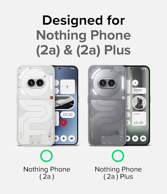 Ringke Glass [Super Easy to Install] Compatible with Nothing Phone 2a Screen Protector Shatterproof Tempered Glass with Installation Tool Designed for Nothing Phone (2a) - 2 Pack