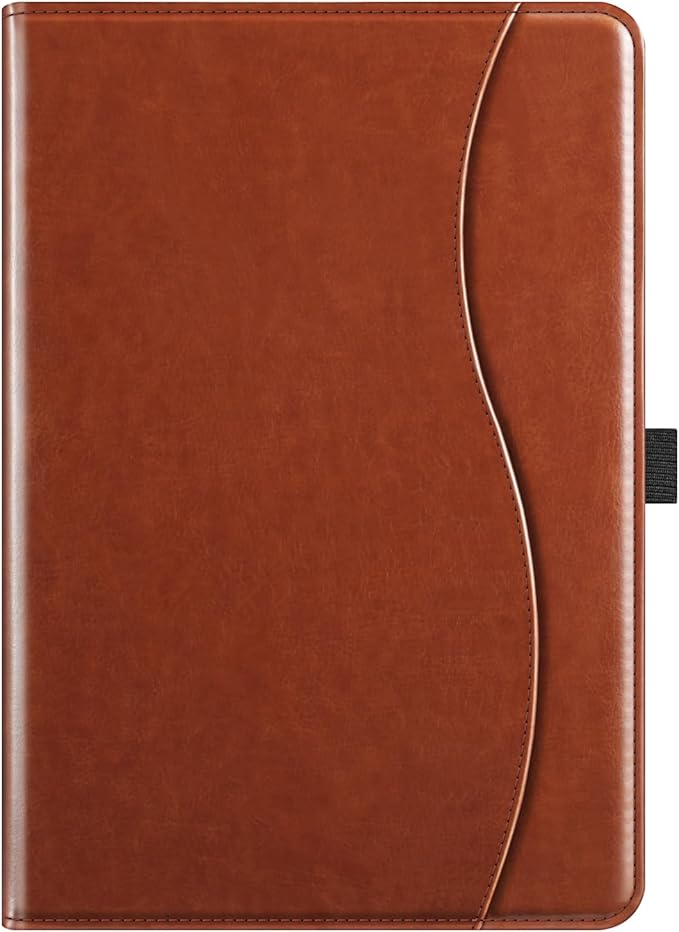 Fintie Case for All-New Amazon Fire HD 10 Tablet (13th/11th Generation 2023/2021 Release) - Multi-Angle Stand Cover with Pocket Auto Wake/Sleep Vintage Brown