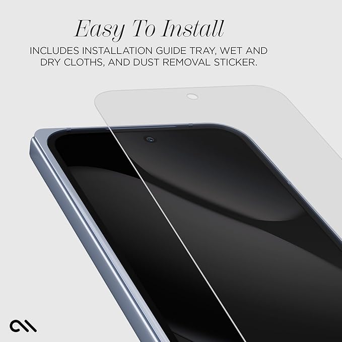 Case-Mate Google Pixel Screen Protector - Anti-Scratch Tempered Glass w/5x Shatter Protection