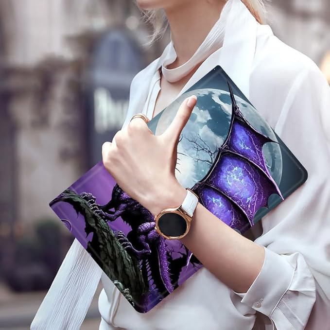FUYOCWE for Amazon Fire Max 11 Tablet Case (13th Generation2023 Release)Multi-Angle Slim Folio Stand Smart Cover Cases for Amazon Kindle Fire Max 11 inch 13th Gen-Arcient Dragon