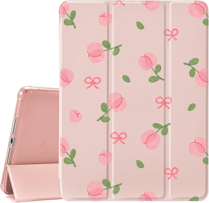 Pink flower bow