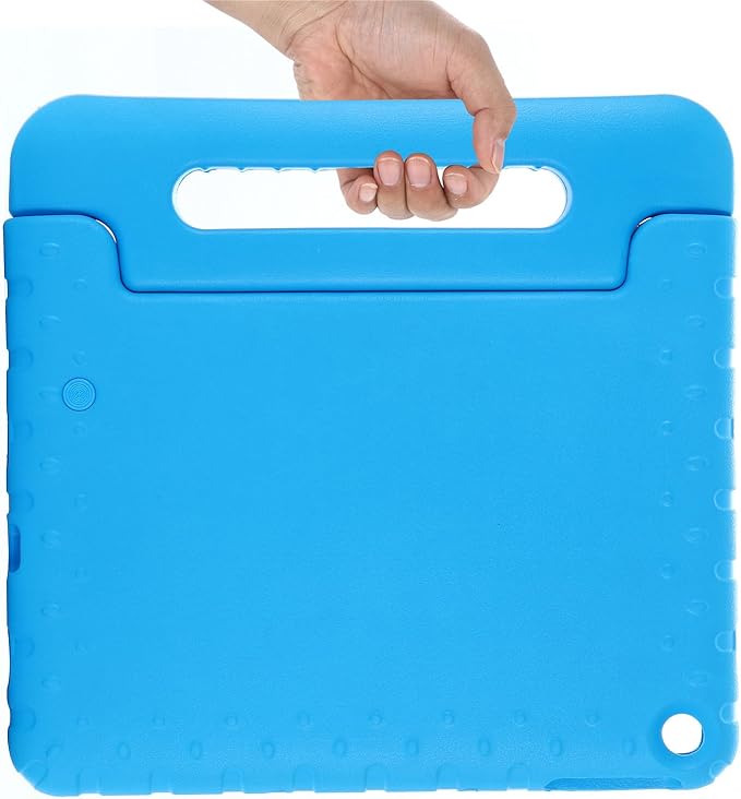 for Google Pixel 10.95 inch 2023 Kids Case Light Weight EVA Full Protection Shockproof Cover Handle Stand Tablet Case CoverBlue