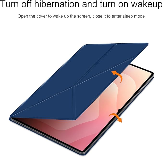for Samsung Galaxy Tab S11 Ultra Case 14.6 inch Multi-Viewing Angles |Auto Wake/Sleep | Magnetic Attachment | Slim Light Shell Cover | Compatible with Galaxy Tab S11 Ultra | Navy Blue