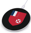 Wallis and Futuna Logo Fast Portable Charger 10W Funny Graphic Phone Charging Pad with USB Cable