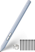 SY05 EMR Stylus Pen for Kindle Scribe &amp Remarkable 2 4096 Pressure Digital Eraser Battery-Free Magnetic Attach 10 Replacement Tips (Gray)