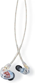Shure SE535-CL Professional Sound Isolating Earphones High Definition Sound + Natural Bass Three Drivers in-Ear Fit Detachable Cable Durable Quality - Clear