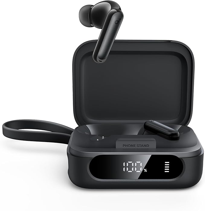 Soundcore P41i by Anker Adaptive Noise Cancelling Earbuds with Portable Phone Charger Only for USB-C Charging 12H Playtime 192H with Case 6-Mic AI Clear Calls IPX5 Wireless Bluetooth Earbuds